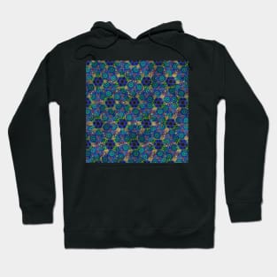 Cute Attractive Spiral Geometric Flower Symmetry Pattern Hoodie